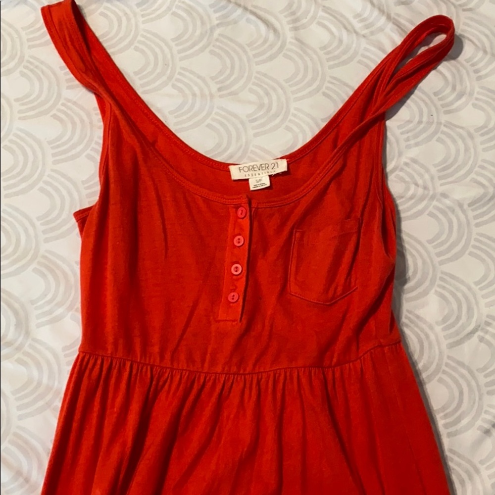 Red dress